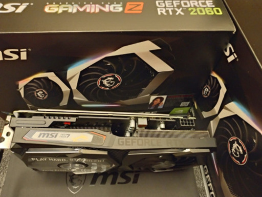並行品　MSI GeForce RTX 2060 GAMING Z 6G グラフィックス