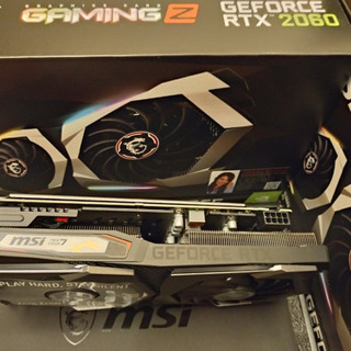 並行品　MSI GeForce RTX 2060 GAMING Z 6G グラフィックスの画像