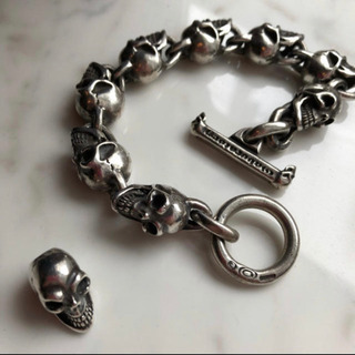 ガボール生前モデル8スカルブレス ガボール gabor 8スカルブレスレット 生前 ファースト