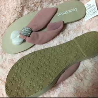 🌻新品　サンダ　ストーン付✋ビーチサンダル🍉の画像