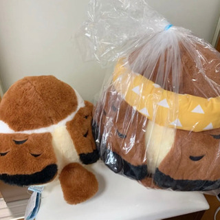 【購入者決まりました♡】【非売品】鬼滅の刃　善逸のスズメ　チュン太郎　ちゅんすけ　大きいぬいぐるみの画像
