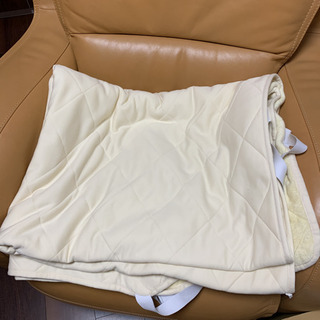 大塚家具　ベッドパッド 「Nアーブル」テンセル　ダブルサイズ　中古の画像