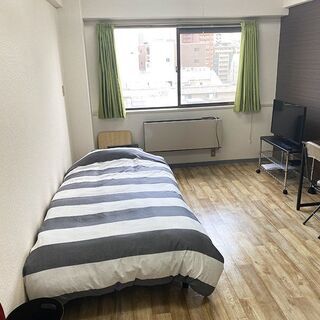 ★家具家電付き賃貸★堺筋本町駅から徒歩3分！インターネット無料！...