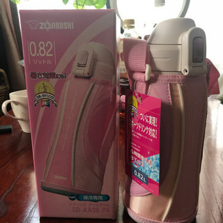 水筒　象印 ZOJIRUSHI SD-AA08-PA [保冷専用...
