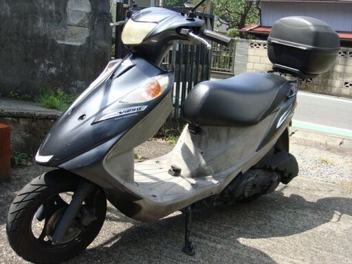 緑区　スズキアドレス125G　12000KM、自賠責保険つき、純正リヤボックス、シート張替え済み、オイル交換等点検済み、
