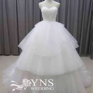 YNS 2WAY ウェディング ドレス サイズ 7 美品