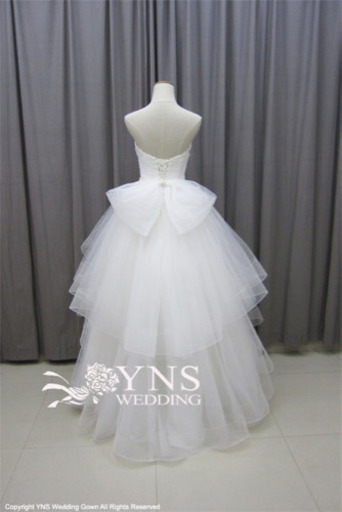 YNS 2WAY ウェディング ドレス サイズ 7 美品