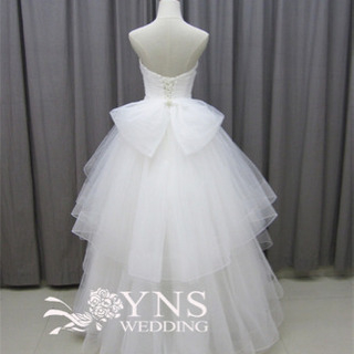 YNS 2WAY ウェディング ドレス サイズ 7 美品の画像