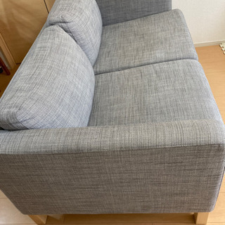 【お譲り先決まりました】ソファ　IKEA カルルスタード　2人掛けの画像