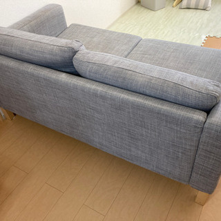 【お譲り先決まりました】ソファ　IKEA カルルスタード　2人掛けの画像