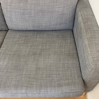 【お譲り先決まりました】ソファ　IKEA カルルスタード　2人掛けの画像