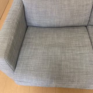 【お譲り先決まりました】ソファ　IKEA カルルスタード　2人掛けの画像