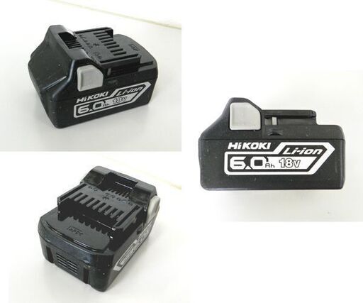 HIKOKI/ハイコーキ (日立工機）125mm 18V コードレス丸ノコ 丸のこ C 18DBL 18V 6.0Ahバッテリ 1個付