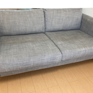 【お譲り先決まりました】ソファ　IKEA カルルスタード　2人掛けの画像