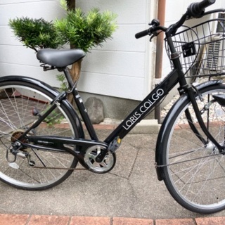 自転車　ママチャリの画像