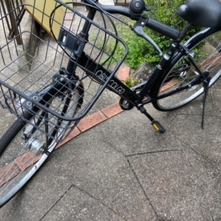 自転車　ママチャリの画像