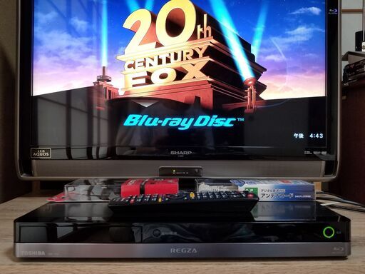 ☆超大容量4TB トリプルチューナー！東芝レグザ DBR-T350☆