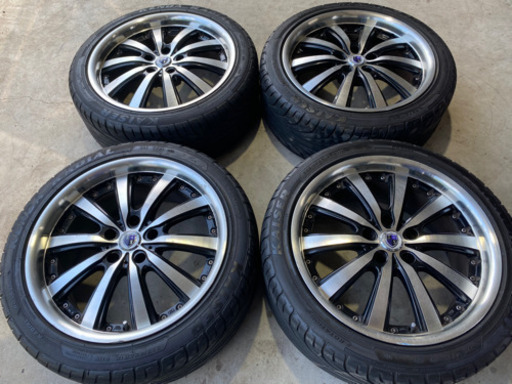 共豊　シュタイナーVS5 225/45R18 ビッグキャリパーOK クラウンなど