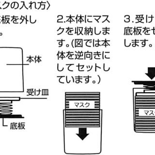 【新品】ミッキーマウス ディズニー マスクストッカー リフトアップ式 約60枚収納の画像