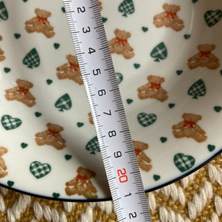 【未使用品】futadaのくまのお皿の画像