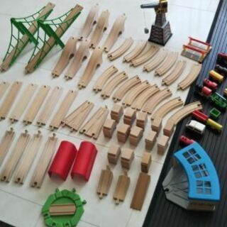 IKEAイケア レールセット★電車 木製