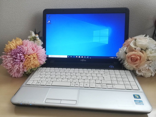 (お打合せ中)ノートパソコンB 富士通 LIFEBOOK A531/DX CPU:core i3 メモリ:4GB HDD:250GB OS:Windows10Pro(64bit) 15.6型 無線LAN有(Wi-Fi子機アダプター付き) 光学ドライブ内蔵