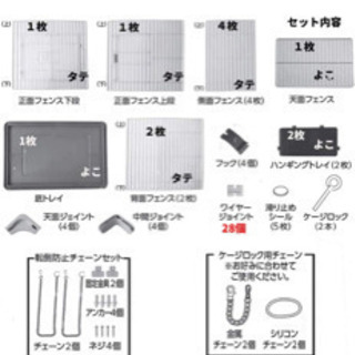 猫用ケージ　新品未使用品の画像