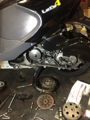 他のサイトで完売しました！レッツ4 FI インジェクション  綺麗な車両