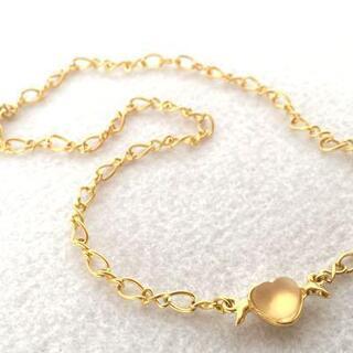 ヴィンテージ　ネックレス　厚めコーティングが可愛いヴィンテージネックレスの画像