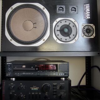 オーディオセット YAMAHA NS-1000M, SANSUI...