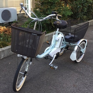 必見・美品車＞ヤマハ・PASワゴン・三輪電動アシスト自転車・PT16
