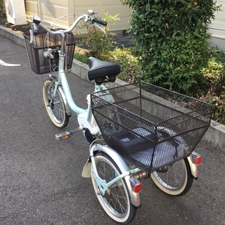 必見・美品車＞ヤマハ・PASワゴン・三輪電動アシスト自転車・PT16