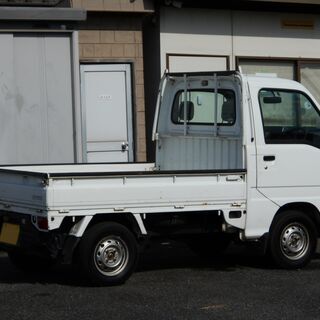 平成15年 スバル サンバートラック 4WD MT パワステ、エアコン、車検令和3年10月まで走行3万6千キロの画像