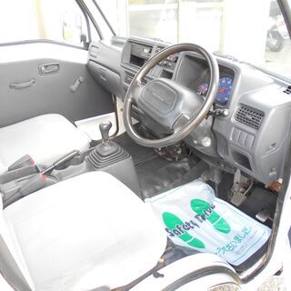平成15年 スバル サンバートラック 4WD MT パワステ、エアコン、車検令和3年10月まで走行3万6千キロの画像