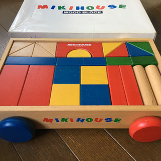 ミキハウス積み木の画像