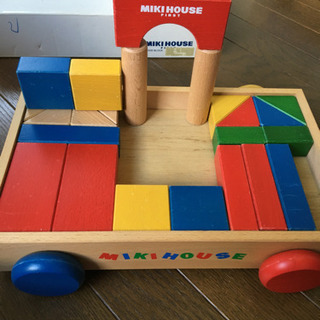 ミキハウス積み木の画像