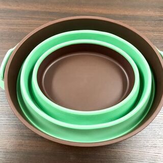 【中古】収納バケツ　100円の画像
