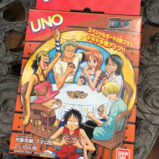 【新品未使用】ONE PIECEのUNO!! スペシャルカード/説明書付き①の画像