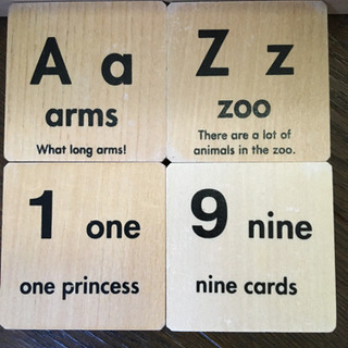 ディズニー　アルファベット木製積木　DWEの画像