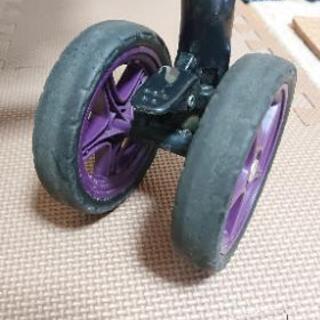 【商談中】コンビ ホワイトレーベル メチャカルファーストα cz-400 パープル ベビーカーの画像