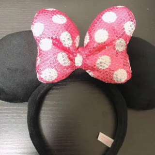 ミニーちゃん ディズニーカチューシャの画像