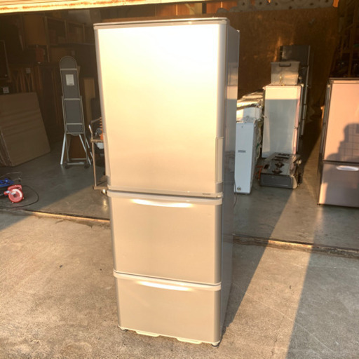 2013年式 SHARP 両開き 冷蔵庫 3ドア SJ-WA35Y-S