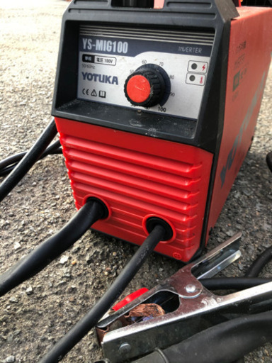 本日限定値下げ　半自動溶接機ノンガス　100V 家庭使用可　ヨツカ　YOTUKA