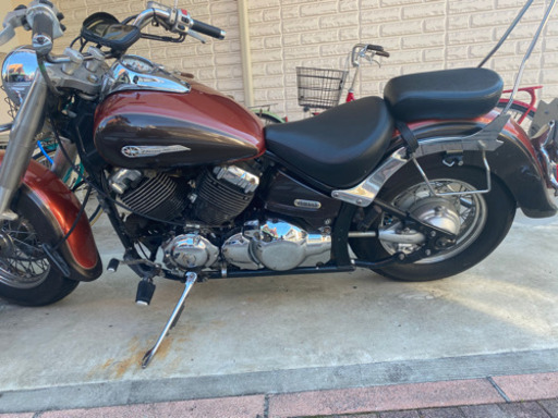 値下げしました！！　9/4まで　ヤマハ　ドラッグスター　希少なオレンジ色