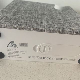 イケアIKEAのBluetoothスピーカー ENEBY バッテリー付きの画像