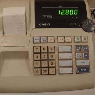 カシオ CASIO 電子レジスター 100ER