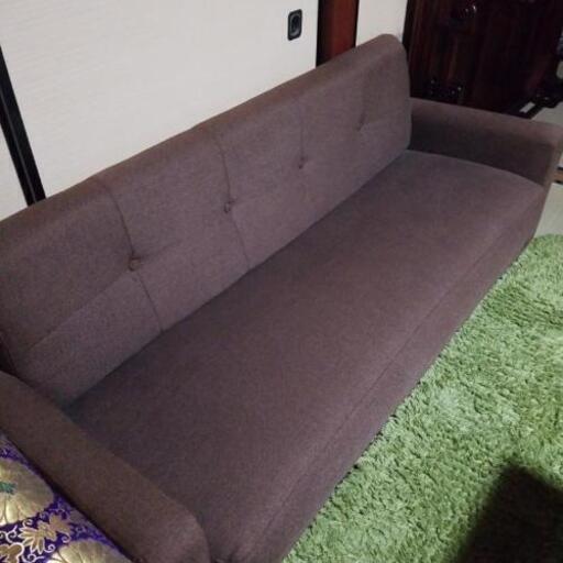 美品！3人掛けソファー  引き取り限定