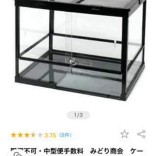 爬虫類ケージの画像