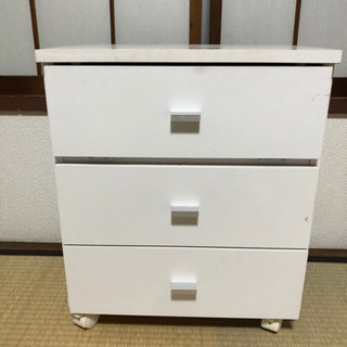 化粧台 ドレッサー キャスター付きの画像