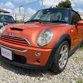 走行テスト完了車 ミニクーパーS コンバーチブル 5速MT オー...